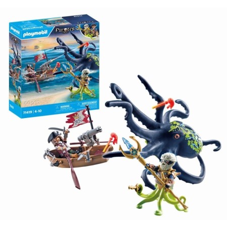 Playmobil - Batalia Cu Cefalopodul Urias Playmobil - 1